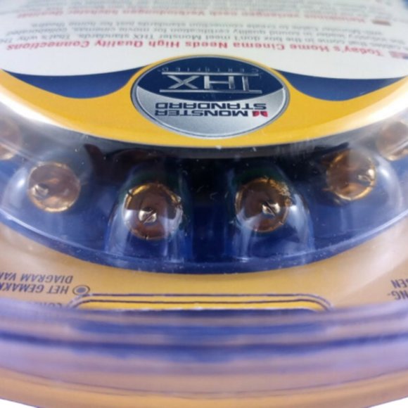 Monster Video Cables Thx Certified  Highest Quality Connection for DVD 4ft - Picture 3 of 5